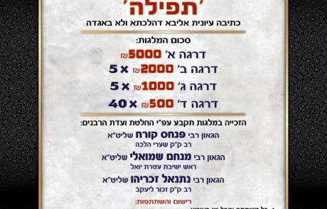 המפעל הגדול של כתיבת חידושי תורה במסגרת קרן "חדש בקרבי"