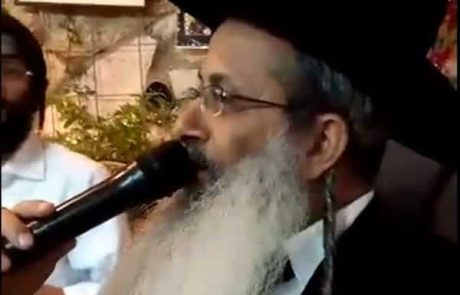 הרב יהודה גמליאל שליט"א שר שמע האל בסוכה – וידאו
